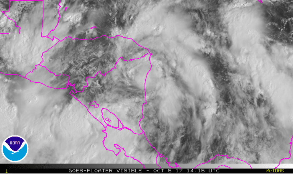 Depresión se intensifica y se convierte en tormenta tropical Nate