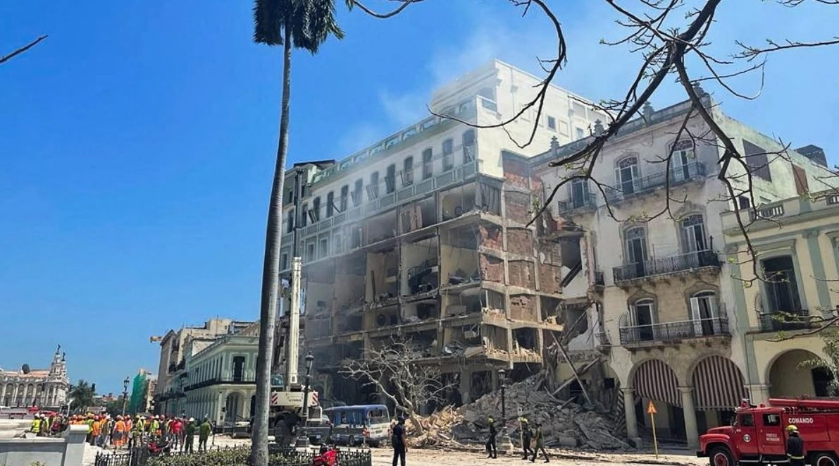 Explosión en el hotel Saratoga en La Habana deja al menos 8 muertos y