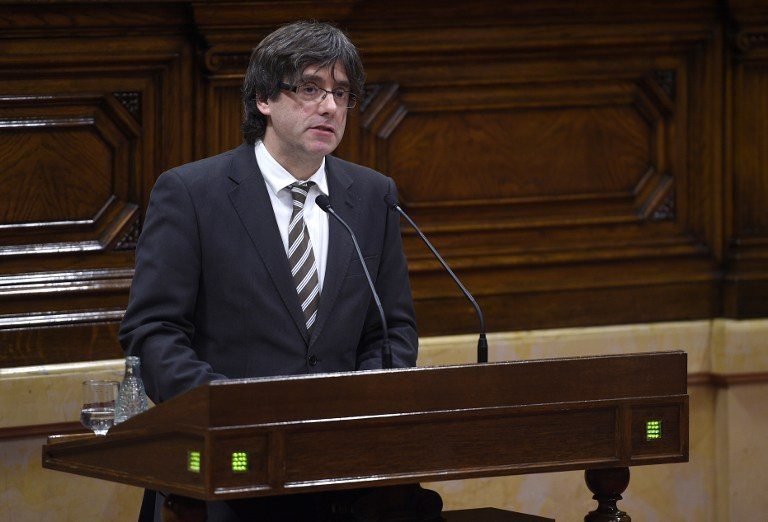 Candidato a presidente catalán quiere iniciar el proceso de secesión de España