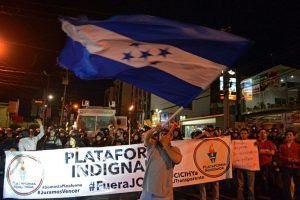 “Indignados” hondureños rechazan misión de OEA contra corrupción