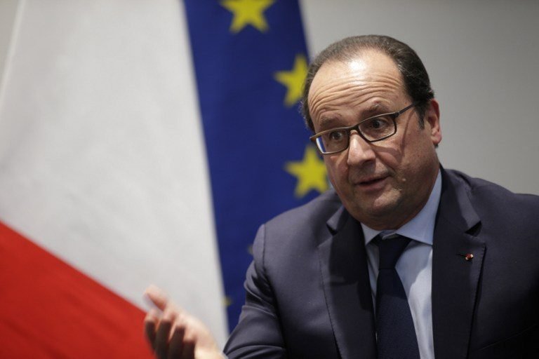 Popularidad de François Hollande sube a un 50% de opiniones positivas tras atentados