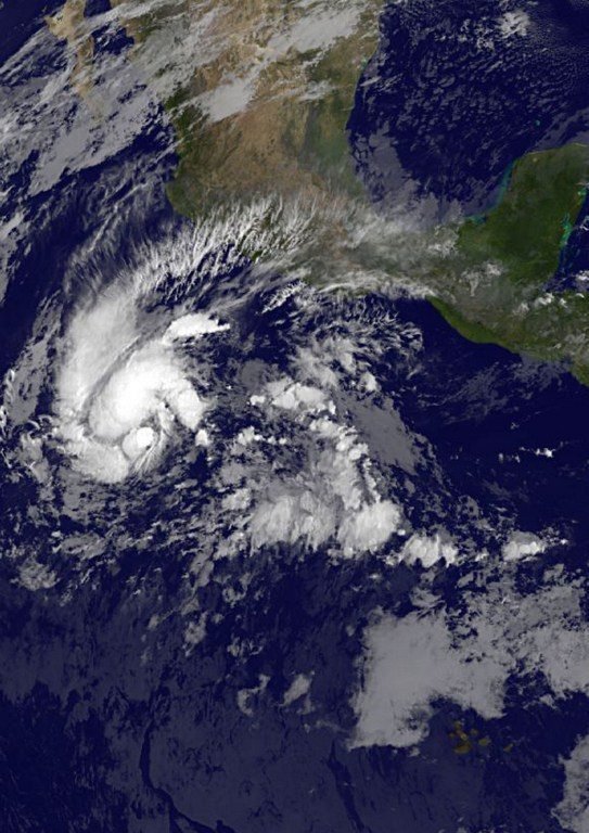 Tormenta tropical Sandra se forma en el Pacífico, podría tocar México