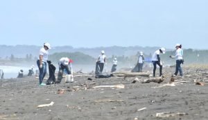Campaña de limpieza busca embellecer Playa Conchal