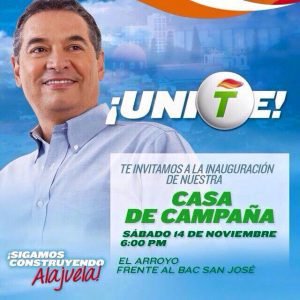 Roberto Thompson inaugurará su casa de campaña este sábado