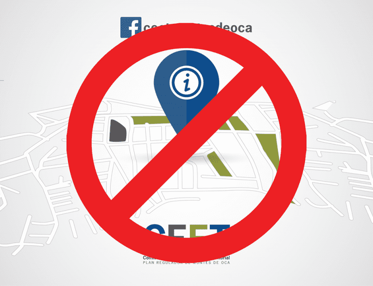 Concejo Municipal de Montes de Oca censura página informativa de la Comisión Especial Estratégica Territorial