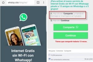 Advierten de nueva estafa que circula en WhatsApp
