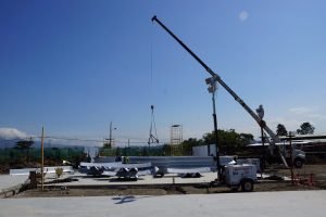 Empresa Mavacon abandona construcción de arcos modulares en CAI La Reforma