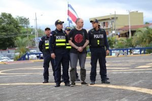 Prófugo estadounidense que se ocultaba en Costa Rica será extraditado mañana