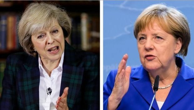 Merkel invita a la nueva primera ministra británica a Alemania