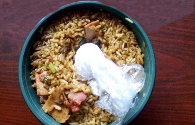 Ocultan cocaína en una encomienda de arroz cantonés