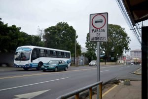 Cámaras del CTP vigilan cumplimiento del carril exclusivo para buses en San Pedro