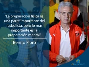 Benito Floro se refirió a su equipo hoy en la presentación de la nueva “Liga Store”