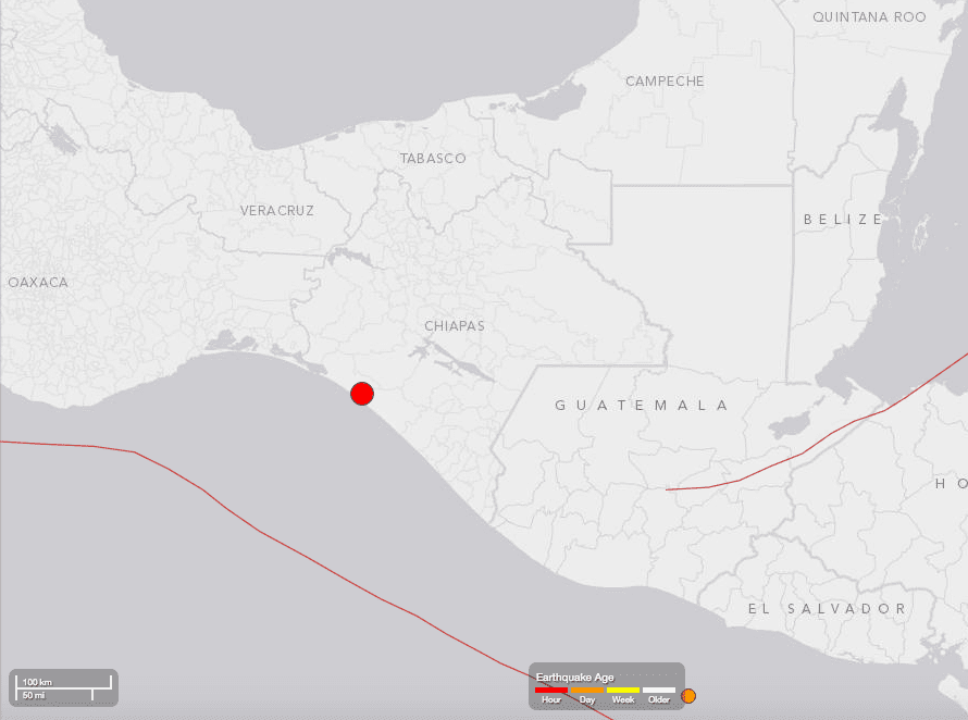 Fuerte Sismo De M Sacude M Xico Guatemala Y Belice