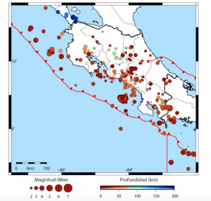 Enero fue el mes con más sismos percibidos por los ticos en dos años