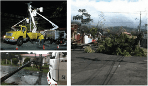 50.000 clientes del ICE afectados por frente frío