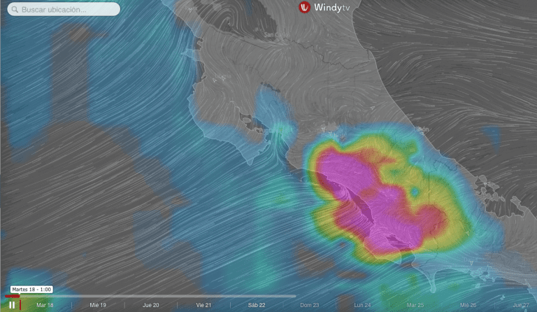 Pronóstico del tiempo para el martes 18 de octubre de 2016