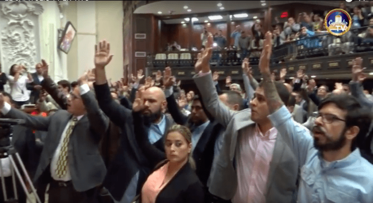 Asamblea Nacional declara existencia de un golpe de Estado en Venezuela y ruptura del orden constitucional