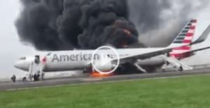 Emergencia en Aeropuerto O’Hare de Chicago tras fuego en avión con 161 pasajeros