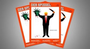 “Der Spiegel” provoca con portada de Trump decapitando la libertad
