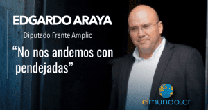 Edgardo Araya: Aquí primero son puestos políticos y después agenda de negociación