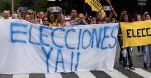 Oposición venezolana exige elecciones este año