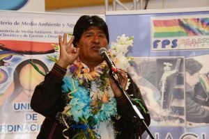 Evo Morales: ¿Reelección? Los alemanes no pueden preguntarme eso
