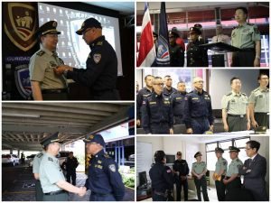 Ministerio de Seguridad Pública recibió visita de alto funcionario chino