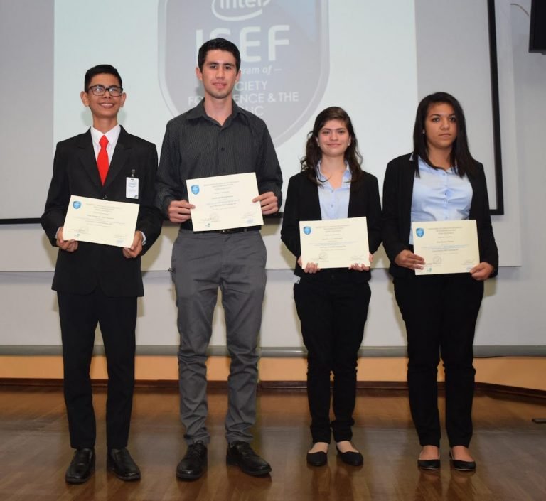 Cuatro estudiantes representarán al país en la Feria de Ciencia y Tecnología más importante del mundo