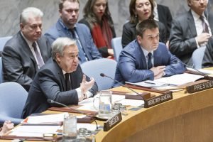 Trata de personas no es cosa del pasado, dice Guterres en el Consejo de Seguridad