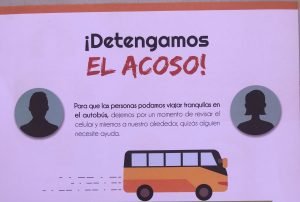 Municipalidad de Heredia promueve campaña contra el acoso callejero en el transporte público