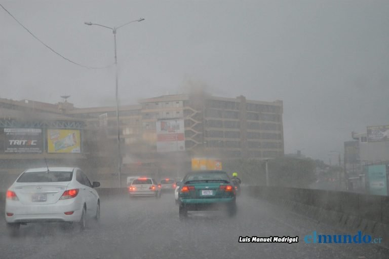 Intensas tormentas con viento afectarán el país esta tarde, advierte IMN