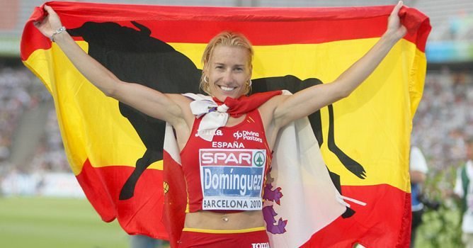 TAS suspende a atleta española Domínguez por tres años y le quita oro de Mundial-2009