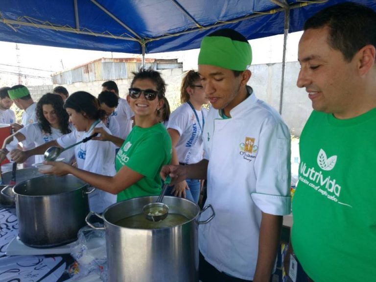 Nutrivida y Banco de Alimentos recolectan donaciones para comedores infantiles