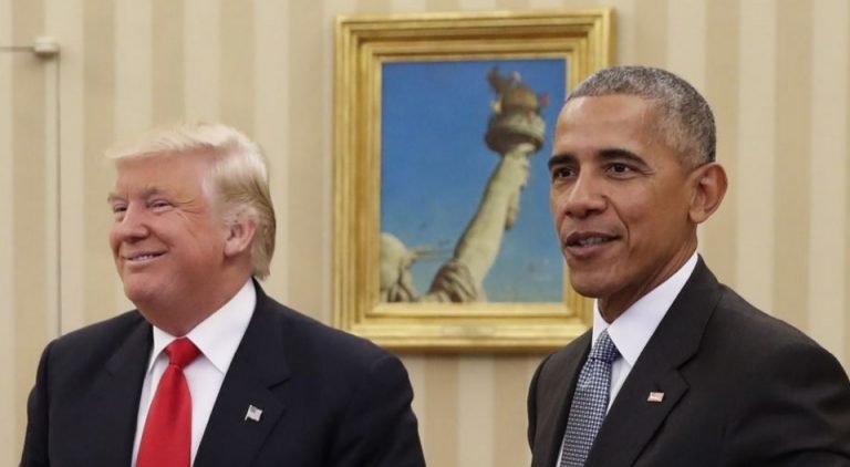 Bush y Obama deploran la división política en Estados Unidos