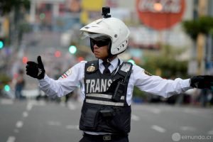 70 oficiales de tránsito tendrán operativo especial este martes por marcha y simulacro