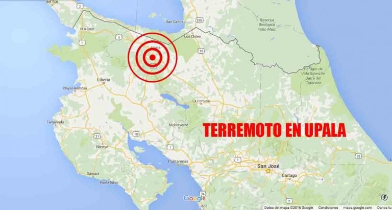 Estos fueron los efectos del terremoto en Upala