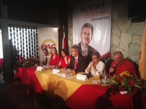 Welmer Ramos, primer precandidato del PAC en inscribirse