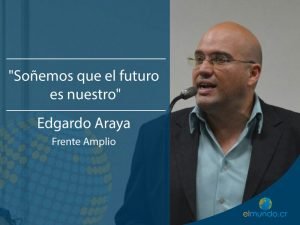 Edgardo Araya oficializa precandidatura presidencial por el Frente Amplio
