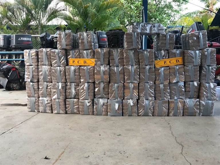 Juez impone prisión preventiva a cuatro sujetos que trasladaban 1153 kilos de clorhidrato de cocaína