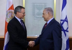 Israel pide a Costa Rica cambiar su voto en la ONU cuando se discuta conflicto con Palestina