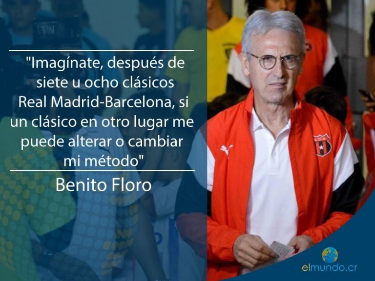 Benito Floro se muestra tranquilo con miras al clásico