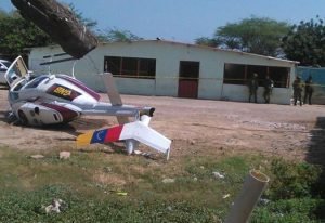 Cae en Colombia helicóptero de la Guardia venezolana