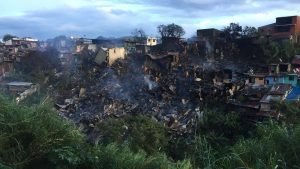 Piden 6 meses de privisión preventiva para sospechoso de incendiar precario en León XIII y matar cinco personas