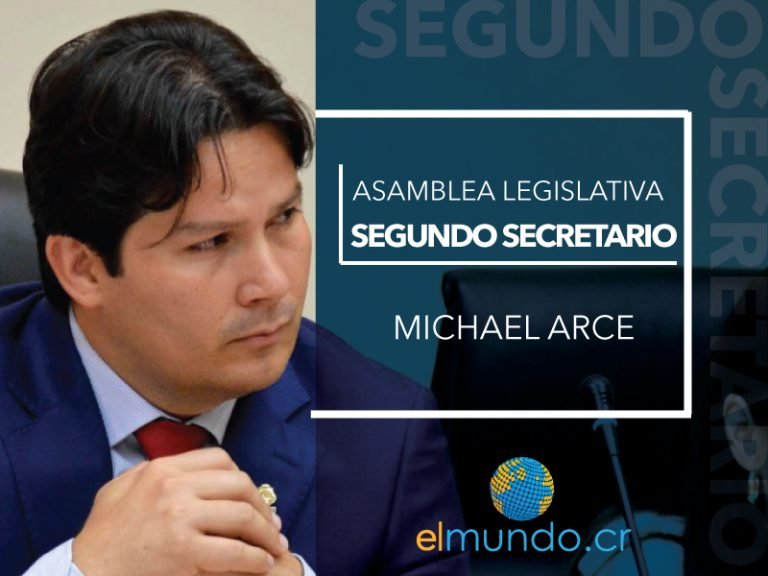 El diputado del PLN, Michael Arce gana la segunda secretaría de la Asamblea Legislativa