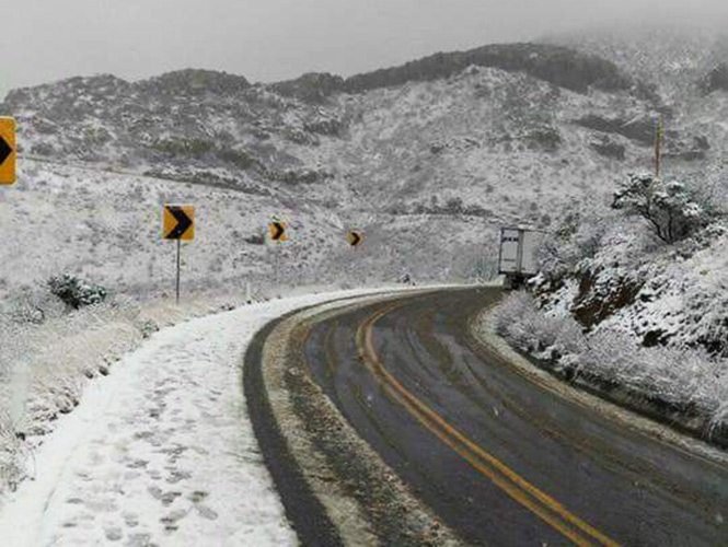 Noroeste de México registra las nevadas más intensas en más de 50 años