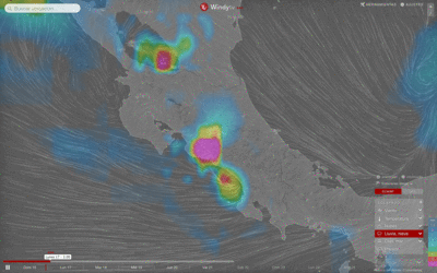 Pronóstico del tiempo para el lunes 17 de octubre de 2016