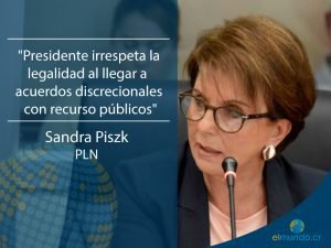 Diputada: Es preocupante que viceministra y Presidente irrespeten institucionalidad del país