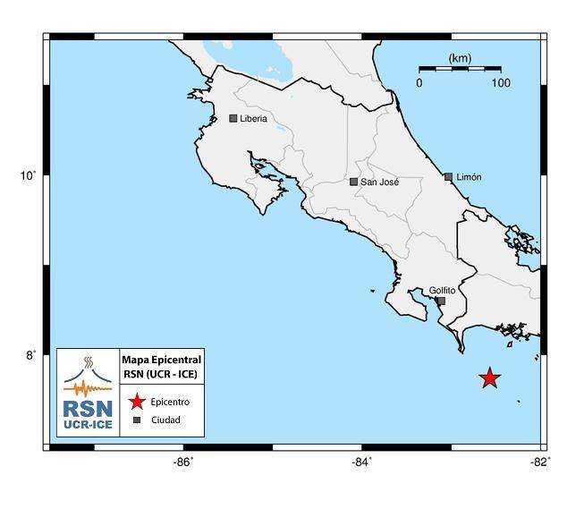 Sismo de Mw 4,8 sacude la frontera sur