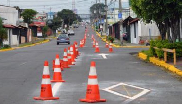 Trabajos de reordenamiento vial en Tibas arrancarán el jueves