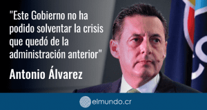 Álvarez: “El PLN no tiene culpa de que este Gobierno no haya actuado”